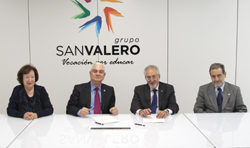 Firma convenio RACZ-Grupo San Valero, noviembre 2019